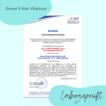 Lade das Bild in den Galerie-Viewer, 3 Monate Green V Hair Vitamins